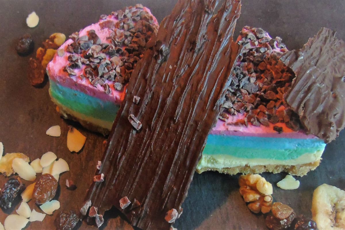 Tarta unicornio, sin gluten, sana y divertida