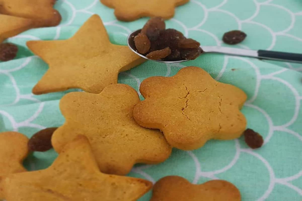 Galletas de ghee en dos sabores (sin gluten, sin azúcar, sin lactosa)
