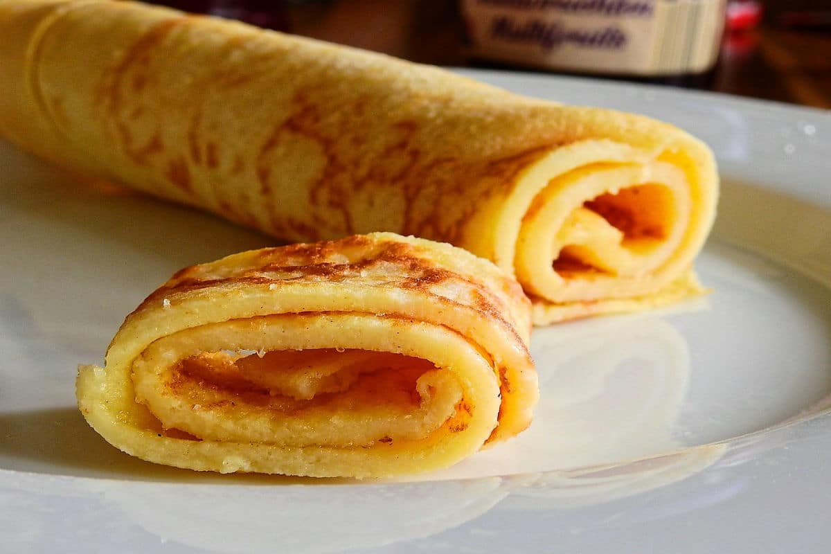 Crepes de almidón de yuca (sin gluten, sin lactosa)