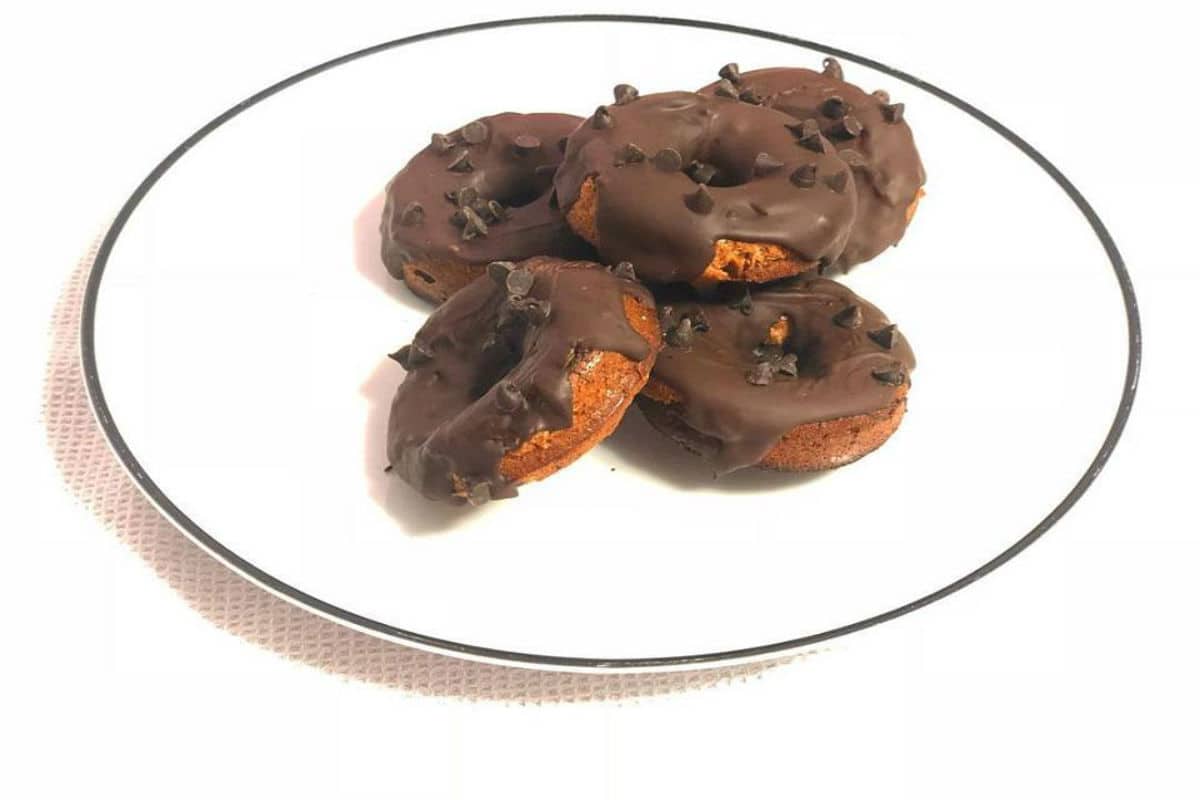 Donuts (sin gluten, sin cereales, sin lactosa, sin azúcar)