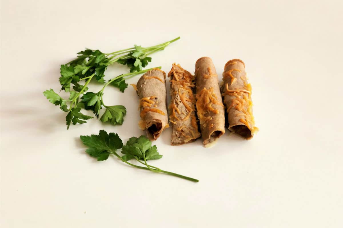 Rollitos crujientes de trigo sarraceno
