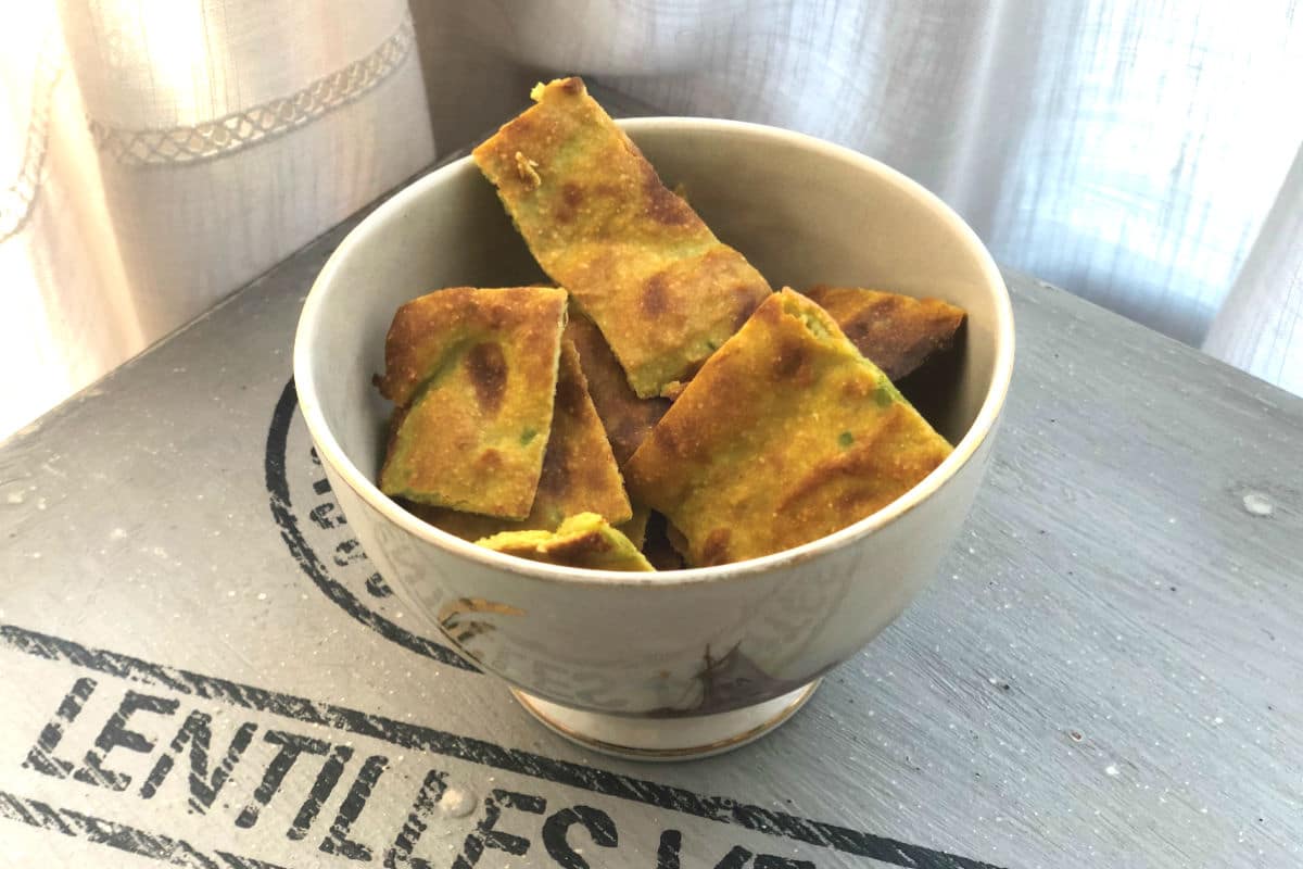 Blinis de aguacate (versión ceto)