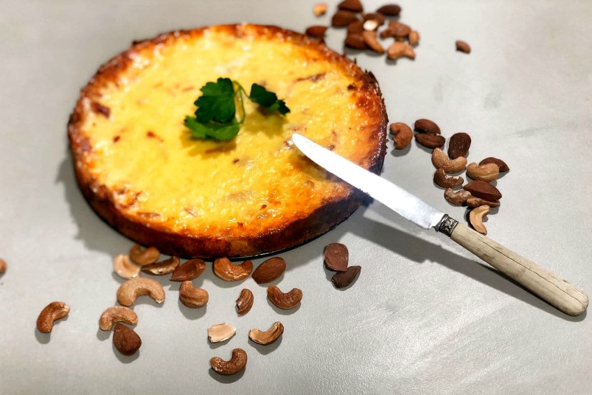 Quiche baja en  carbohidratos versión 2.0 (keto)