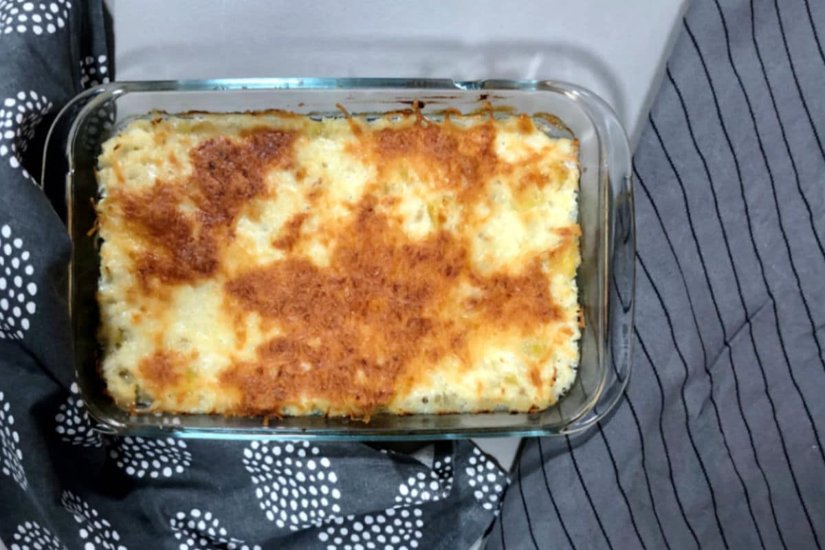 Bacalhau com natas (a mi estilo)