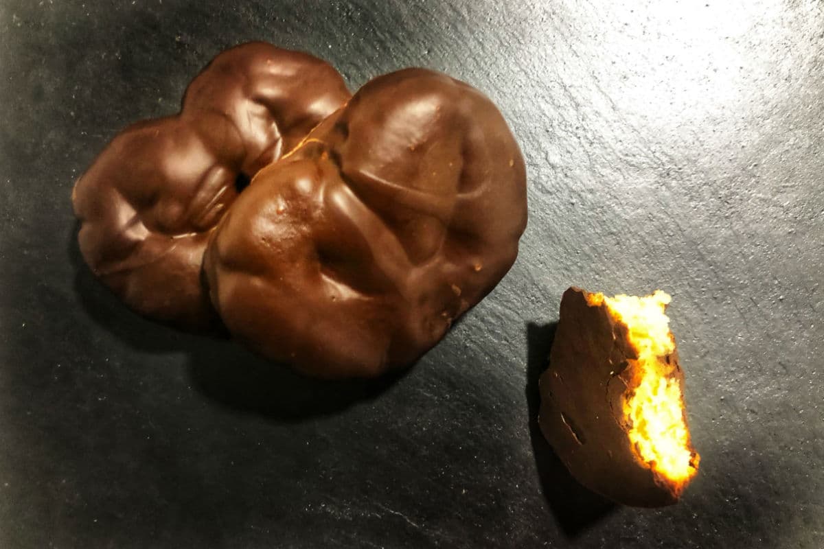 Palmeritas de chocolate keto